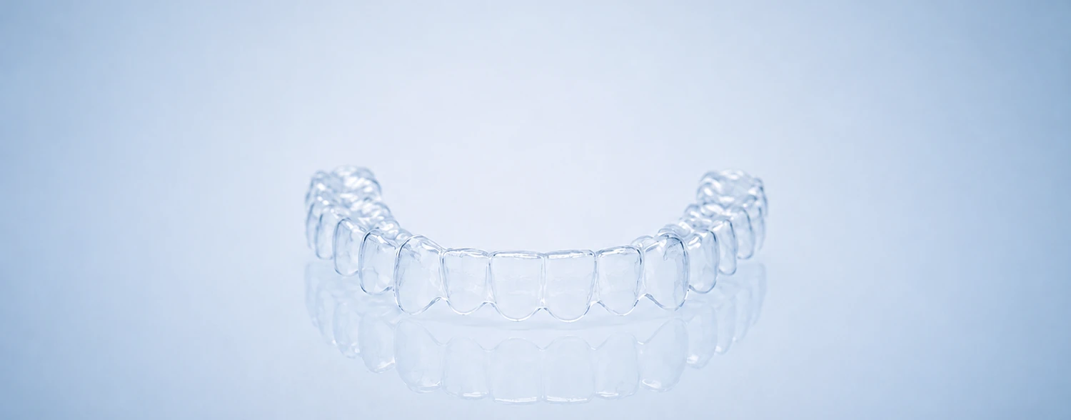 Transparente Aligner-Schiene