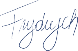 Unterschrift von Tatiana Frydrych
